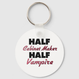 Half Cabinet Maker Half Vampire Keychain