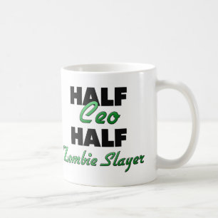 Half Ceo Half Zombie Slayer Coffee Mug