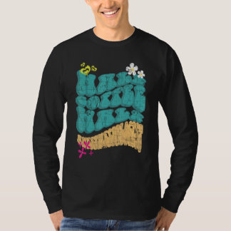 Half Coffee Half Anesthesiologist Coffee Distress T-Shirt