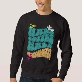 Half Coffee Half Gynecologist Coffee Distressed Sweatshirt