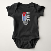 Half Cuban Is Better Than None Funny Cuban Flag