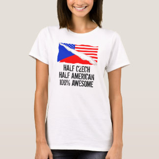 Half Czech Half American Awesome T-Shirt