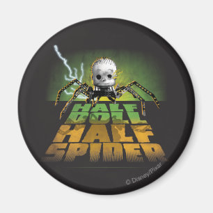 Half Doll Half Spider Magnet