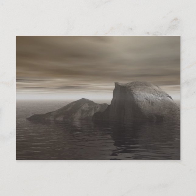 half dome 2100AD Postcard (Front)