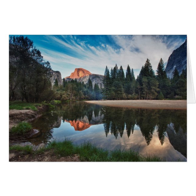 Half Dome and Merced (Devant horizontal)