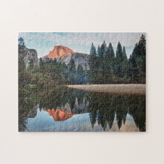 Half Dome and Merced Jigsaw Puzzle (Horizontal)