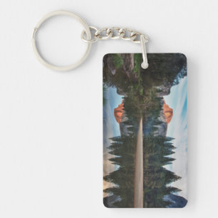 Half Dome and Merced Keychain