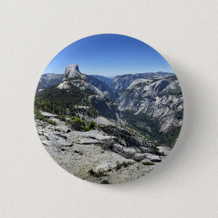 Half Dome and Yosemite Valley - Yosemite 2 Inch Round Button