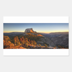 Half Dome at Sunset Detail - Yosemite Sticker