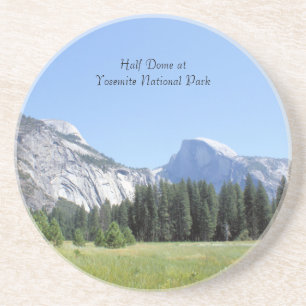 Half dome at yosemite national park photo coaster