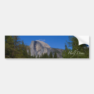 Half Dome Bumper Sticker