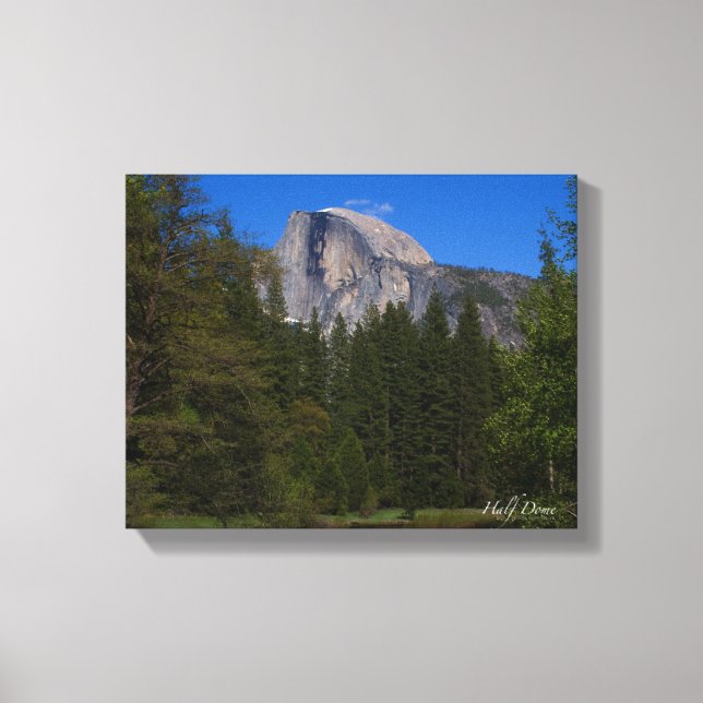 Half Dome Canvas Print (Front)