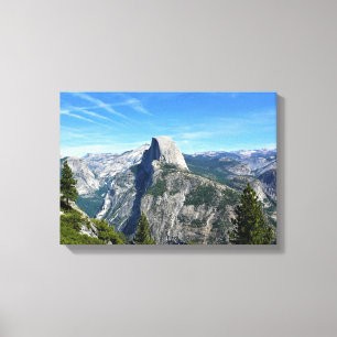 Half Dome from Glacier Point, Yosemite, CA Canvas Print