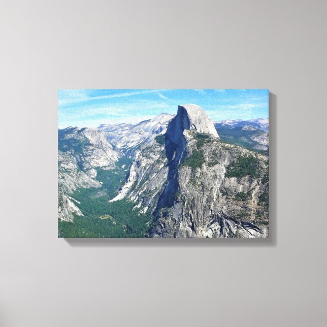 Half Dome from Glacier Point, Yosemite, CA Canvas Print (Front)