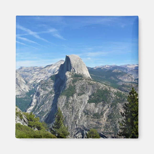 Half Dome from Glacier Point, Yosemite, CA Magnet (Front)