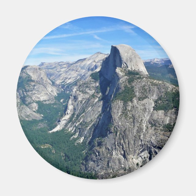 Half Dome from Glacier Point, Yosemite, CA Magnet (Front)
