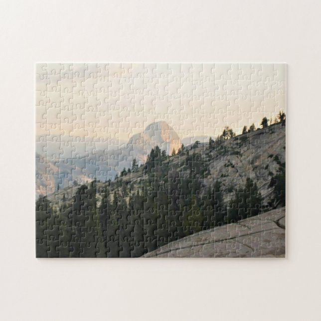 Half Dome from Olmstead Point, Yosemite, CA Jigsaw Puzzle (Horizontal)