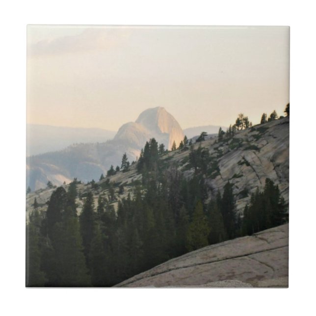 Half Dome from Olmstead Point, Yosemite, CA Tile (Front)