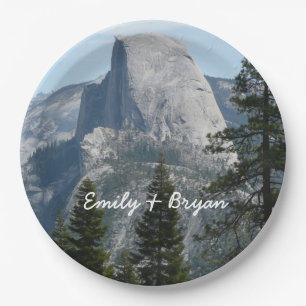 Half Dome from Panorama Trail I Paper Plate