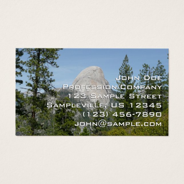 Half Dome from Panorama Trail II (Front)