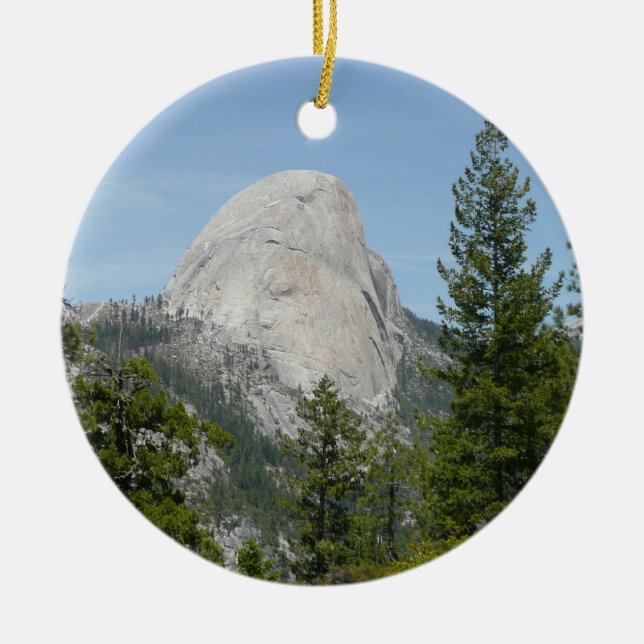 Half Dome from Panorama Trail II Ceramic Ornament (Front)