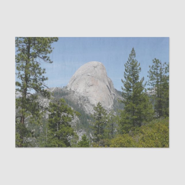 Half Dome from Panorama Trail II Tissue Paper (Front)