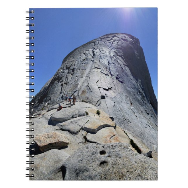 Half Dome from the Base of the Cables - Yosemite Notebook (Front)