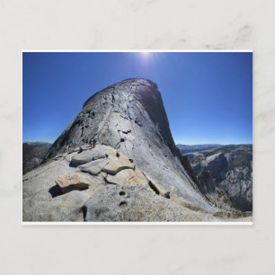 Half Dome from the Base of the Cables - Yosemite Postcard
