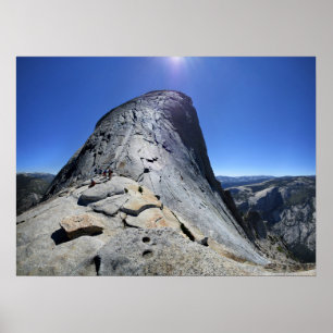 Half Dome from the Base of the Cables - Yosemite Poster