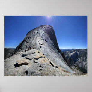 Half Dome from the Base of the Cables - Yosemite Poster