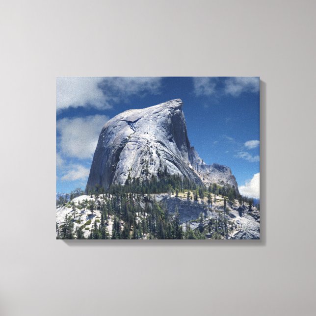 Half Dome from the North - Yosemite Canvas Print (Front)