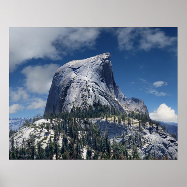 Half Dome from the North - Yosemite Poster (Front)