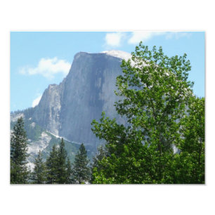 Half Dome in Summer from Yosemite National Park Photo Print