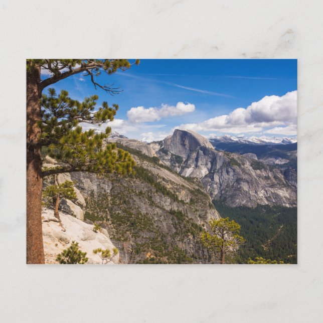 Half Dome landscape, California Postcard (Front)
