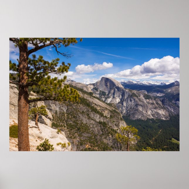 Half Dome landscape, California Poster (Front)