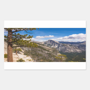 Half Dome landscape, California Sticker