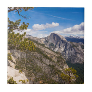 Half Dome landscape, California Tile