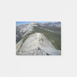 Half Dome Looking Down from the Cables - Yosemite Post-it Notes
