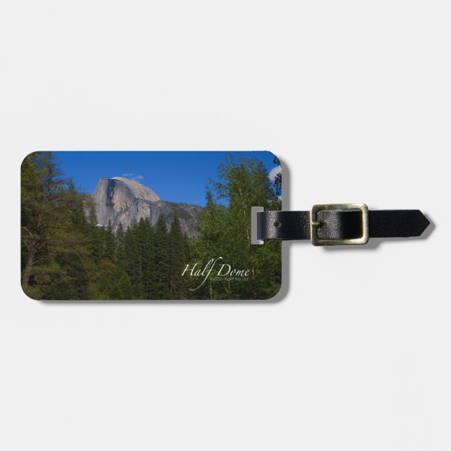 Half Dome Luggage Tag (Front Horizontal)