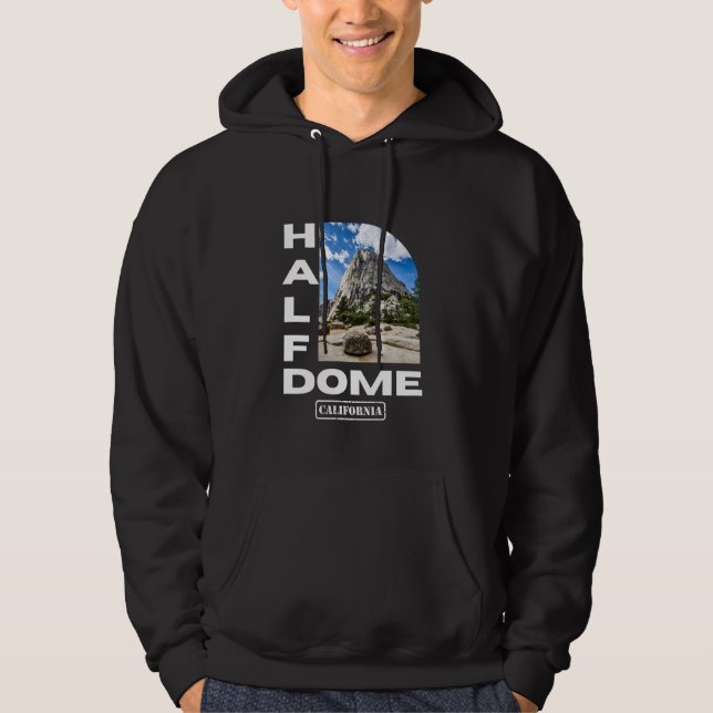 Half Dome Mountain Hoodie (Front)