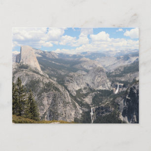 Half Dome, Nevada Fall & Vernal Fall in Yosemite Postcard