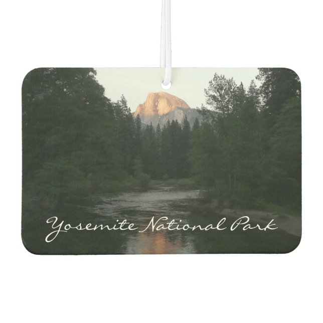 Half Dome Sunset in Yosemite National Park Air Freshener (Front)