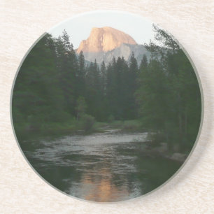 Half Dome Sunset in Yosemite National Park Coaster