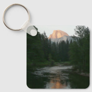Half Dome Sunset in Yosemite National Park Keychain