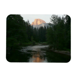 Half Dome Sunset in Yosemite National Park Magnet
