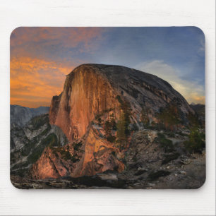 Half Dome Sunset - Yosemite Mouse Pad
