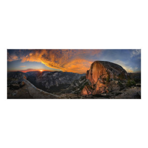Half Dome Sunset - Yosemite Photo Print