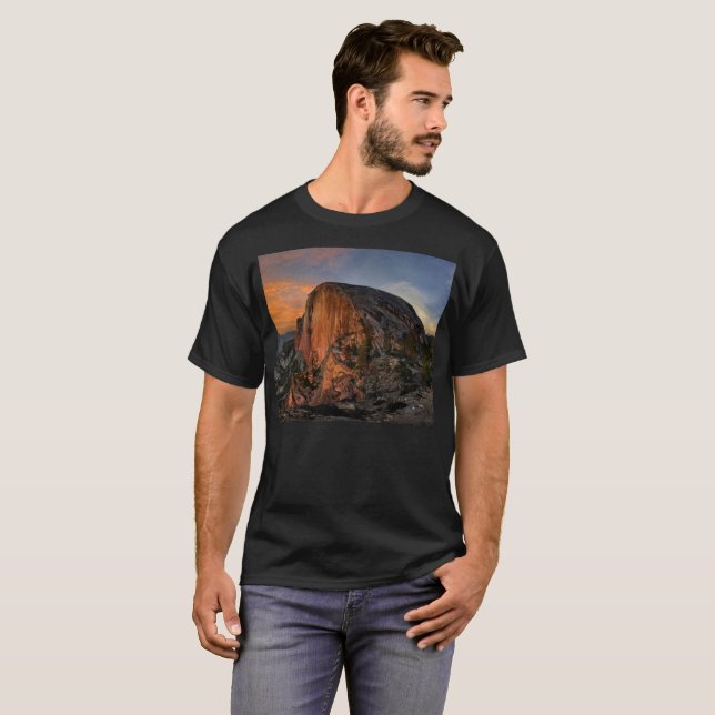 Half Dome Sunset - Yosemite T-Shirt (Front Full)