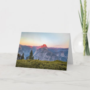 Half Dome   Yosemite National Park Card