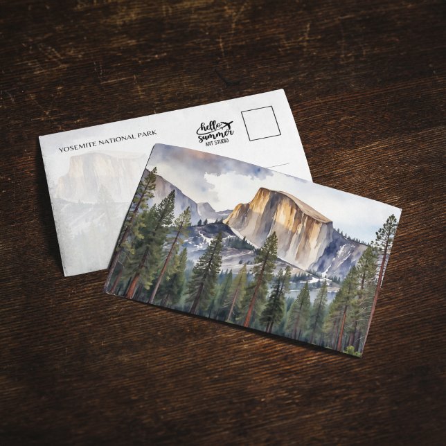 Half Dome Yosemite National Park Postcard (Creator Uploaded)